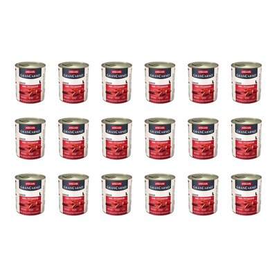 Karma dla psa ANIMONDA GranCarno Junior Wołowina i serca indyka 18 x 800 g