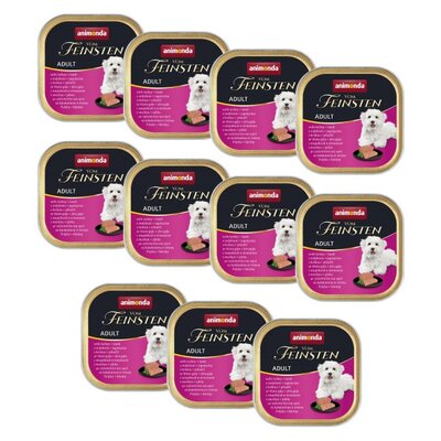 Karma dla psa ANIMONDA Vom Feinsten Indyk i jagnięcina 11 x 150 g