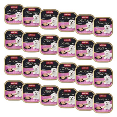 Karma dla psa ANIMONDA Vom Feinsten Kurczak z jajkiem i szynką 24 x 150 g