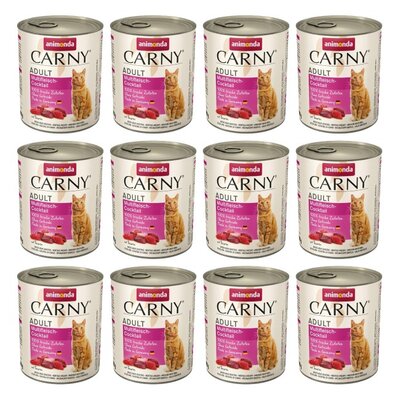 Karma dla kota ANIMONDA Carny Koktajl wielomięsny 12 x 400 g
