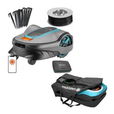 Robot koszący GARDENA Sileno Life 850 + Pokrowiec GARDENA 4057-20