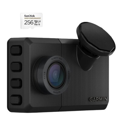 Wideorejestrator GARMIN Dash Cam Live + Karta pamięci SANDISK MicroSDXC 256GB