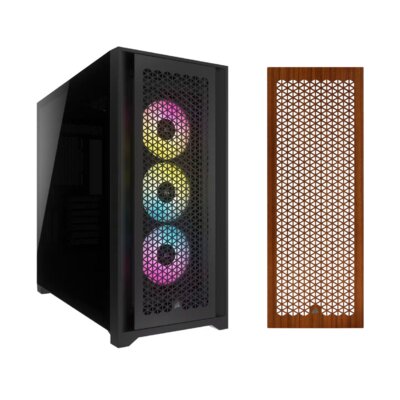 Obudowa CORSAIR iCUE 5000D Airflow RGB + Panele do obudowy CORSAIR CC-8900681