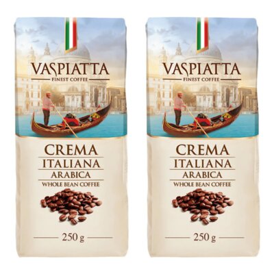 Kawa ziarnista VASPIATTA Crema Italiana 2 x 250 g