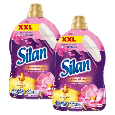Płyn do płukania SILAN Magic Magnolia 2 x 2772 ml