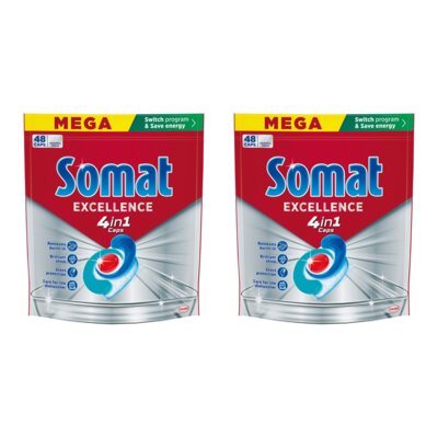 Kapsułki do zmywarek SOMAT Excellence 4 in 1 - 96 szt.