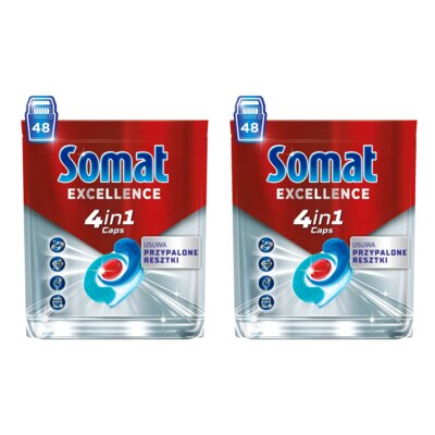Kapsułki do zmywarek SOMAT Excellence 4 in 1 - 96 szt.