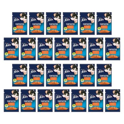 Karma dla kota FELIX Fantastic Kurczak z pomidorami w galaretce 26 x 85 g