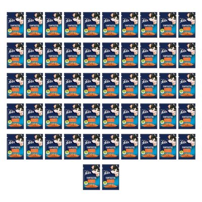 Karma dla kota FELIX Fantastic Kurczak z pomidorami w galaretce 52 x 85 g