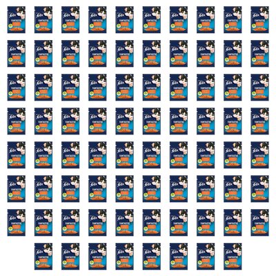 Karma dla kota FELIX Fantastic Kurczak z pomidorami w galaretce 78 x 85 g