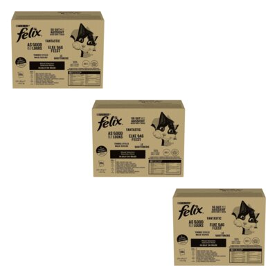 Karma dla kota FELIX Jumbopack Mix smaków w galaretce (360 x 85 g)