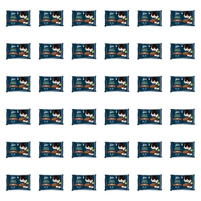 Karma dla kota FELIX Tasty Shreds Kaczka i Indyk (144 x 80 g)