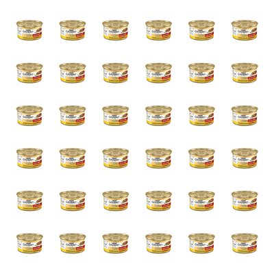 Karma dla kota GOURMET Gold Kurczak i wątróbka 36 x 85 g