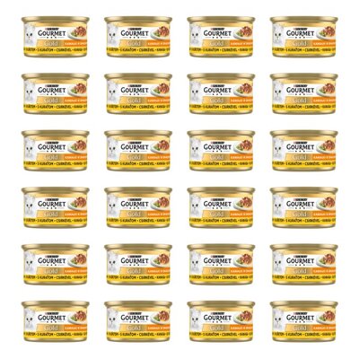 Karma dla kota GOURMET Gold Kawałki w smakowitym sosie z kurczakiem 24 x 85 g