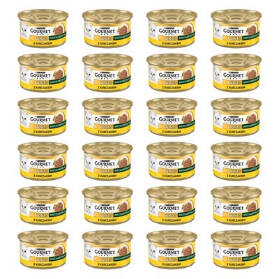 Karma dla kota GOURMET Gold Succulent Delights Kurczak 24 x 85 g