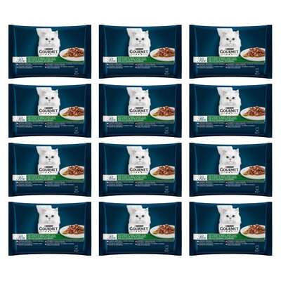 Karma dla kota GOURMET Perle Filet z warzywami (48 x 85 g)