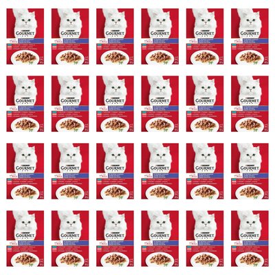 Karma dla kota GOURMET Mon Petit Mix Ryby (144 x 50 g)