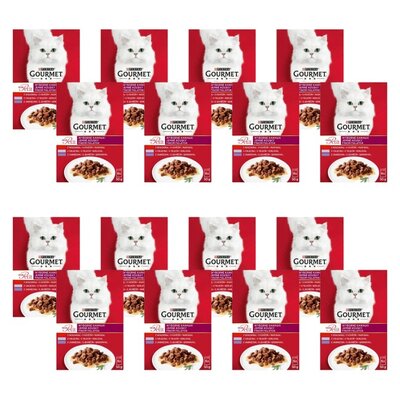 Karma dla kota GOURMET Mon Petit Mix Mięsny (96 x 50 g)