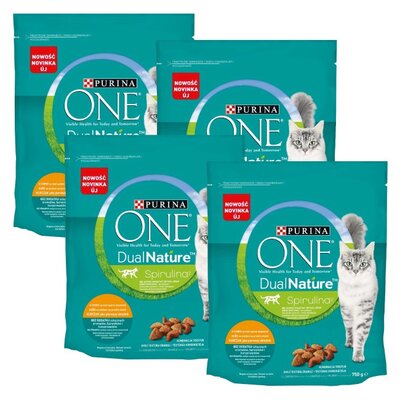 Karma dla kota PURINA ONE Dual Nature Kurczak 4 x 750 g