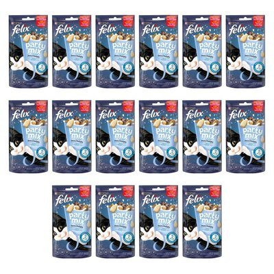 Przysmak dla kota FELIX Party Mix Mleko z jogurtem i serem cheddar 16 x 60 g
