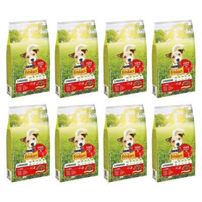 Karma dla psa FRISKIES 5 Promises Mini Menu Wołowina 8 x 1.5 kg