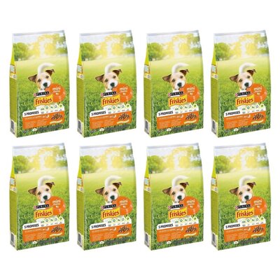 Karma dla psa FRISKIES Mini Menu Kurczak z warzywami 8 x 1.5 kg