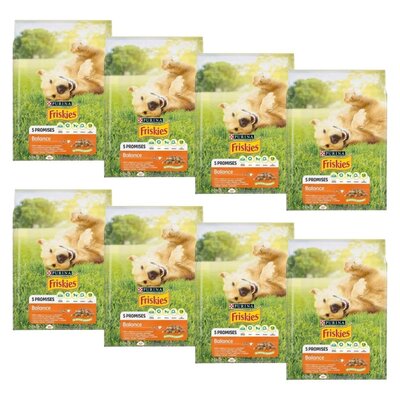 Karma dla psa FRISKIES 5 Promisses Balance Kurczak, Wołowina i Warzywa 8 x 3 kg