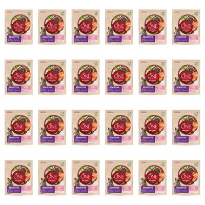 Karma dla psa PURINA ONE Sensitive Mini/Small z łososiem i ryżem 24 x 800 g