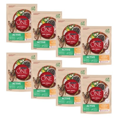 Karma dla psa PURINA One Mini Active Adult Kurczak z ryżem 8 x 800 g