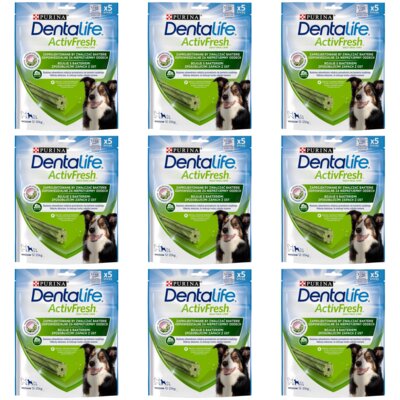 Przysmak dla psa DENTALIFE Active Fresh Medium 9 x 115 g