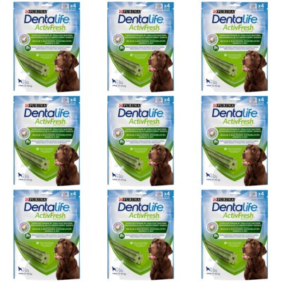 Przysmak dla psa DENTALIFE Activfresh Large 9 x 142 g