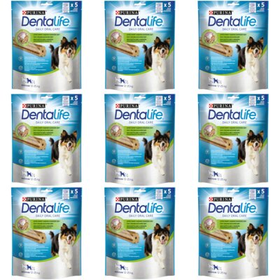 Przysmak dla psa PURINA Dentalife M 9 x 115 g