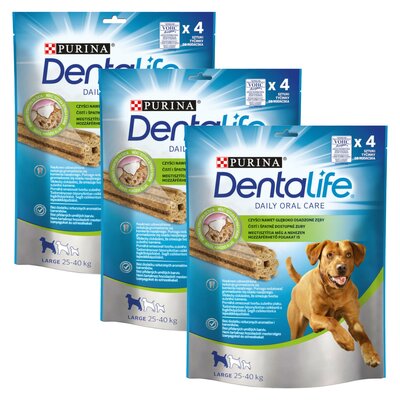 Przysmak dla psa PURINA Dentalife L 3 x 142 g