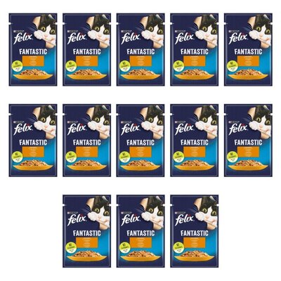 Karma dla kota FELIX Fantastic Kurczak w galaretce 13 x 85 g