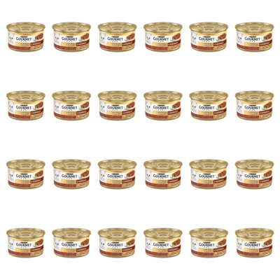 Karma dla kota GOURMET Casserole Kaczka z indykiem 24 x 85g