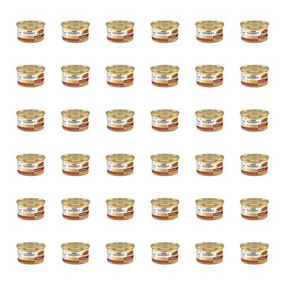 Karma dla kota GOURMET Casserole Kaczka z indykiem 36 x 85 g