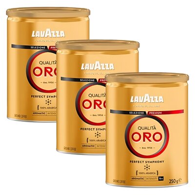 Kawa mielona LAVAZZA Qualita Oro Arabica 3 x 0.25 kg