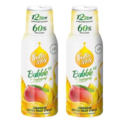 Syrop do saturatorów FRUTTAMAX Mango 2 x 500 ml
