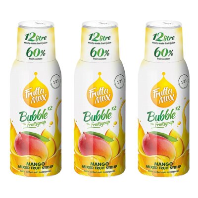 Syrop do saturatorów FRUTTAMAX Mango 3 x 500 ml