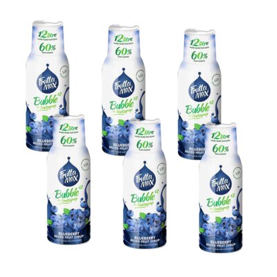 Syrop do saturatorów FRUTTAMAX Borówka 6 x 500 ml