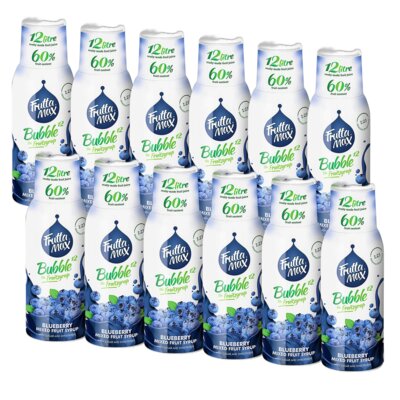 Syrop do saturatorów FRUTTAMAX Borówka 12 x 500 ml