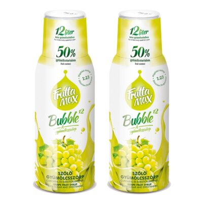 Syrop do saturatorów FRUTTAMAX Winogrono 2 x 500 ml
