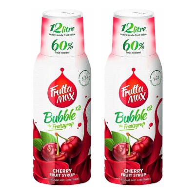 Syrop do saturatorów FRUTTAMAX Wiśnia 2 x 500 ml