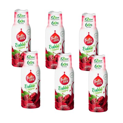 Syrop do saturatorów FRUTTAMAX Wiśnia 6 x 500 ml