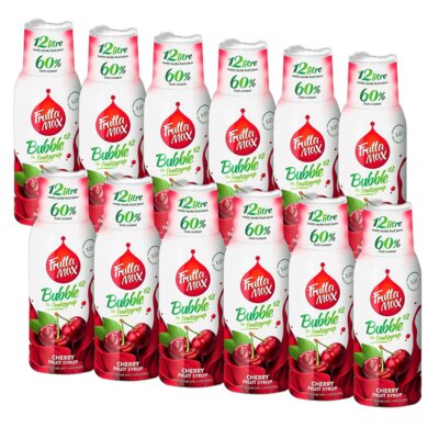 Syrop do saturatorów FRUTTAMAX Wiśnia 12 x 500 ml