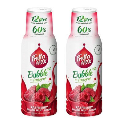 Syrop do saturatorów FRUTTAMAX Malina 2 x 500 ml