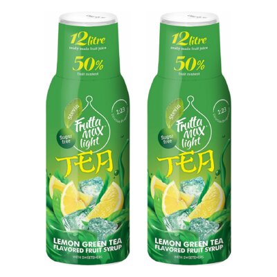 Syrop do saturatorów FRUTTAMAX Ice Tea Cytryna Light 2 x 500 ml