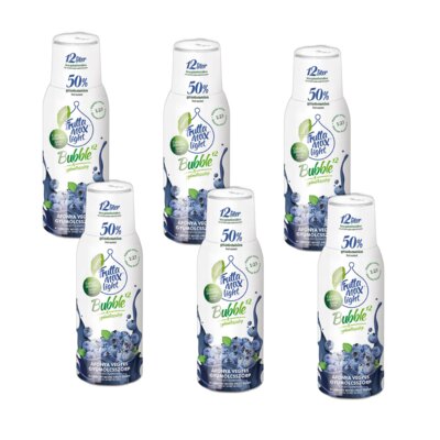 Syrop do saturatorów FRUTTAMAX Light Borówka 6 x 500 ml bez cukru