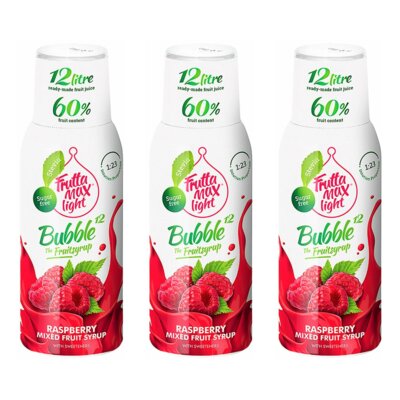 Syrop do saturatorów FRUTTAMAX Malina Light 3 x 500 ml