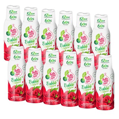 Syrop do saturatorów FRUTTAMAX Malina Light 12 x 500 ml